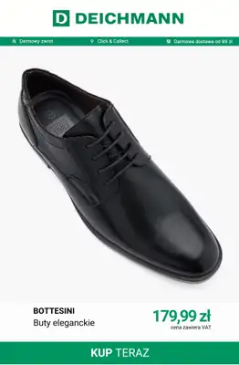 Deichmann - gazetka promocyjna Eleganckie buty męskie od piątku 31.07  - strona 7