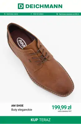 Deichmann - gazetka promocyjna Eleganckie buty męskie od piątku 31.07  - strona 9