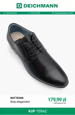 Deichmann - gazetka promocyjna Eleganckie buty męskie od piątku 31.07  - strona 2