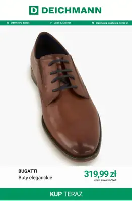 Deichmann - gazetka promocyjna Eleganckie buty męskie od piątku 31.07  - strona 6