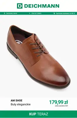 Deichmann - gazetka promocyjna Eleganckie buty męskie od piątku 31.07  - strona 3