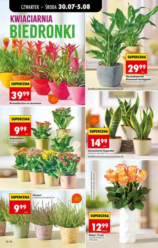 Biedronka - gazetka promocyjna Od czwartku od czwartku 30.07 do środy 05.08 - strona 30