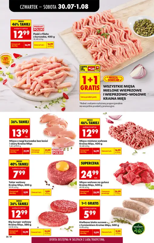 Biedronka - gazetka promocyjna Od czwartku, Z ladą tradycyjną od czwartku 30.07 do środy 05.08 - strona 40