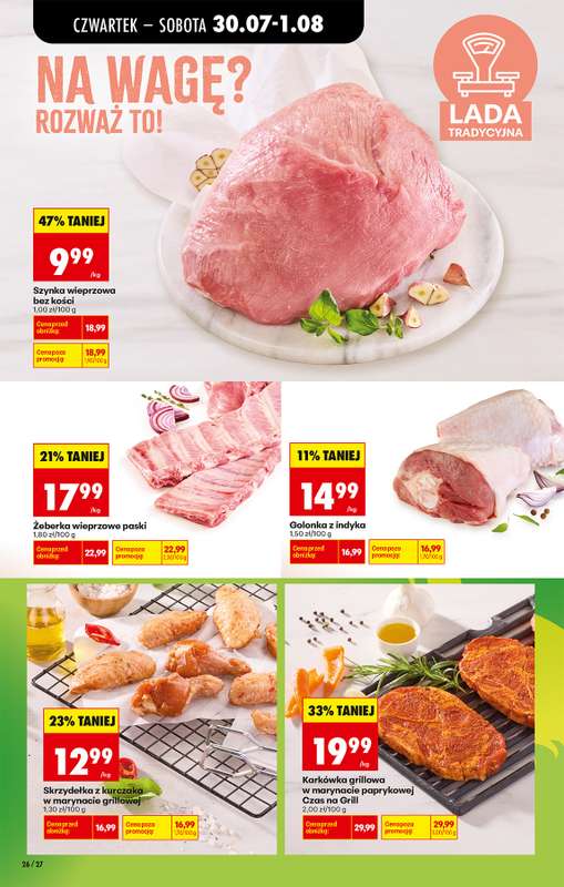 Biedronka - gazetka promocyjna Od czwartku, Z ladą tradycyjną od czwartku 30.07 do środy 05.08 - strona 38