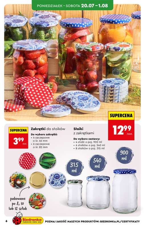 Biedronka - gazetka promocyjna Hity i inspiracje, od 20.07 od poniedziałku 20.07 do środy 05.08 - strona 10