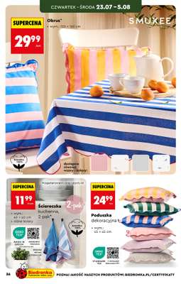 Biedronka - gazetka promocyjna Hity i inspiracje, od 20.07 od poniedziałku 20.07 do środy 05.08 - strona 40