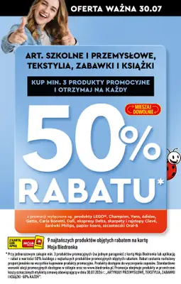 Biedronka - gazetka promocyjna Hity i inspiracje, od 27.07 od poniedziałku 27.07 do środy 12.08 - strona 3