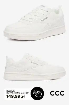 CCC - gazetka promocyjna Damskie obuwie marki REEBOK od piątku 31.07  - strona 8