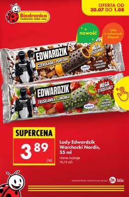 Biedronka - gazetka promocyjna Nowości w Biedronce! od czwartku 30.07 do soboty 01.08