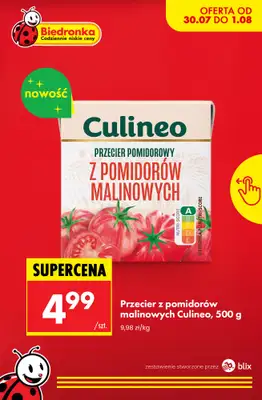 Biedronka - gazetka promocyjna Nowości w Biedronce! od czwartku 30.07 do soboty 01.08 - strona 8