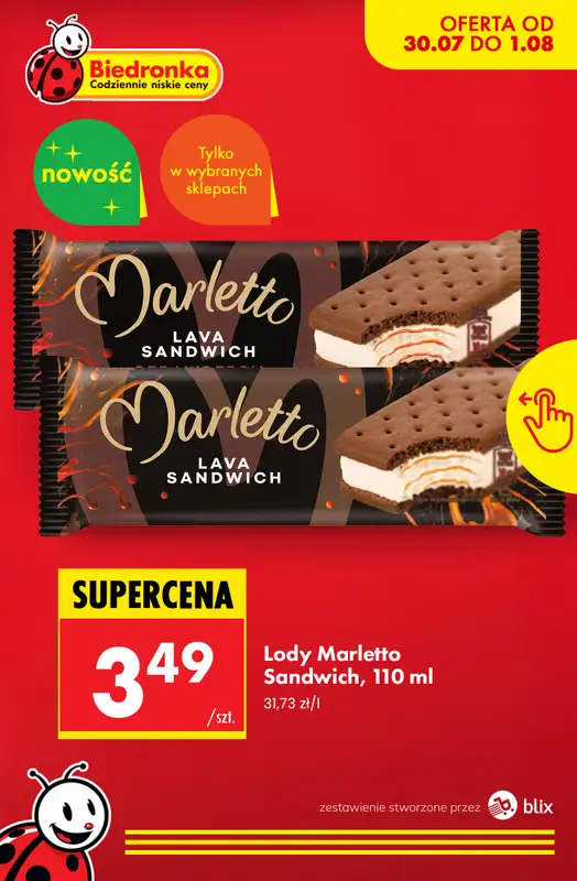 Biedronka - gazetka promocyjna Nowości w Biedronce! od czwartku 30.07 do soboty 01.08 - strona 7