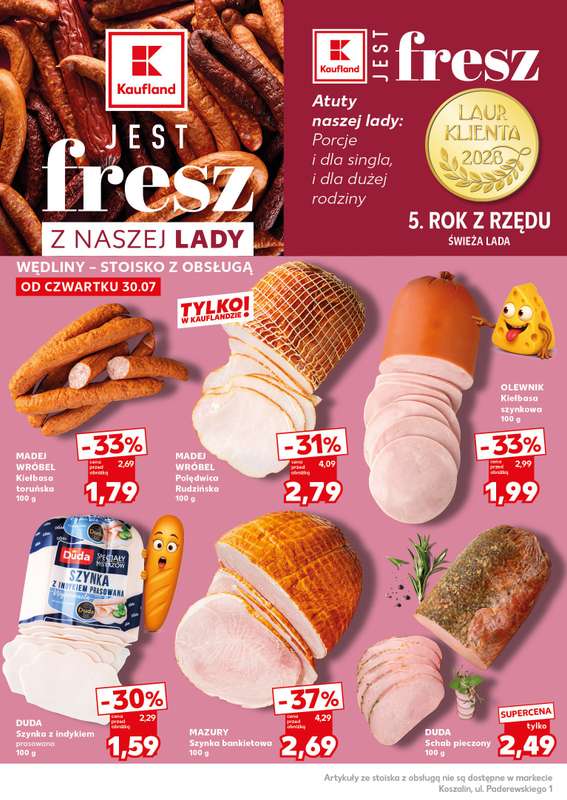 Kaufland - gazetka promocyjna Mocny Start od poniedziałku 03.08 do środy 05.08 - strona 12