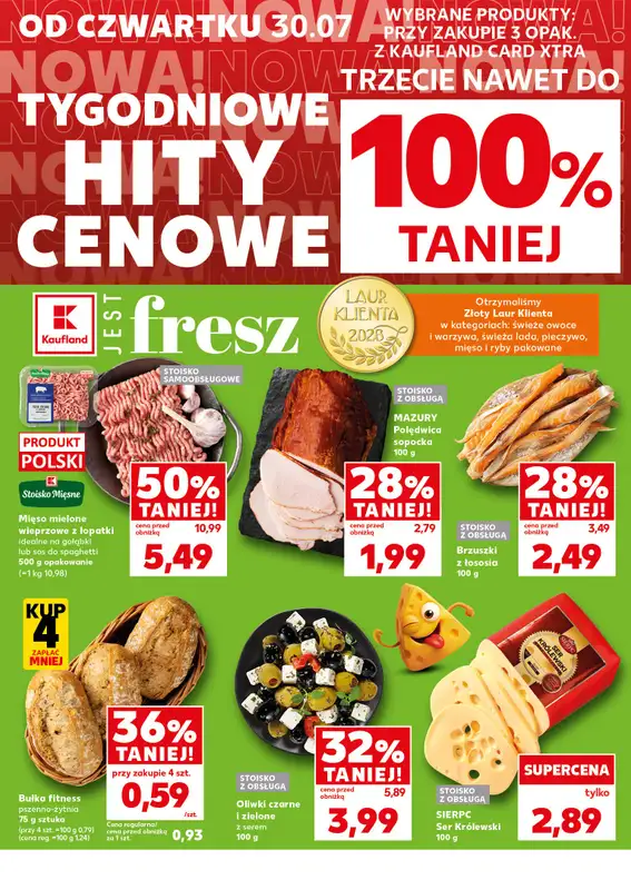 Kaufland - gazetka promocyjna Mocny Start od poniedziałku 03.08 do środy 05.08 - strona 8