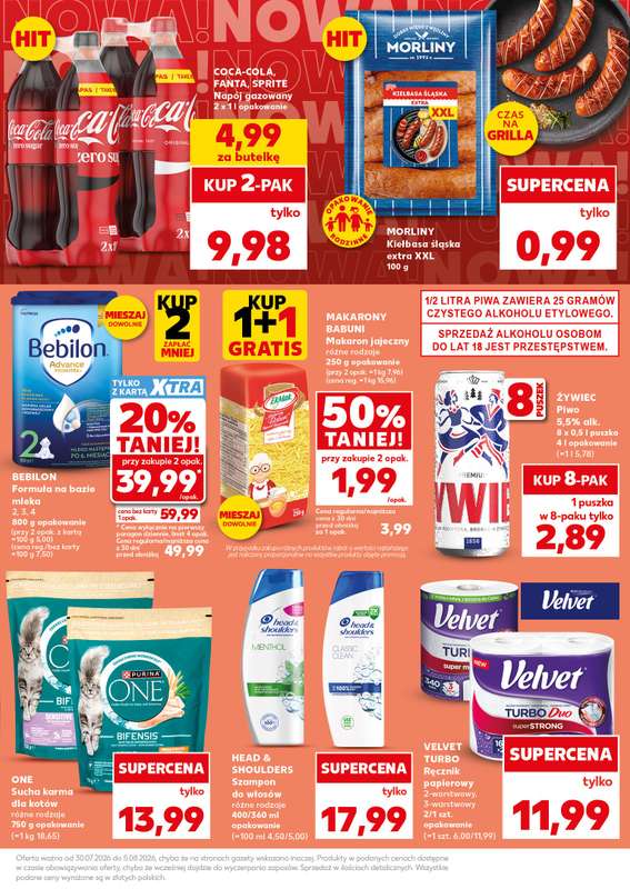 Kaufland - gazetka promocyjna Mocny Start od poniedziałku 03.08 do środy 05.08 - strona 11