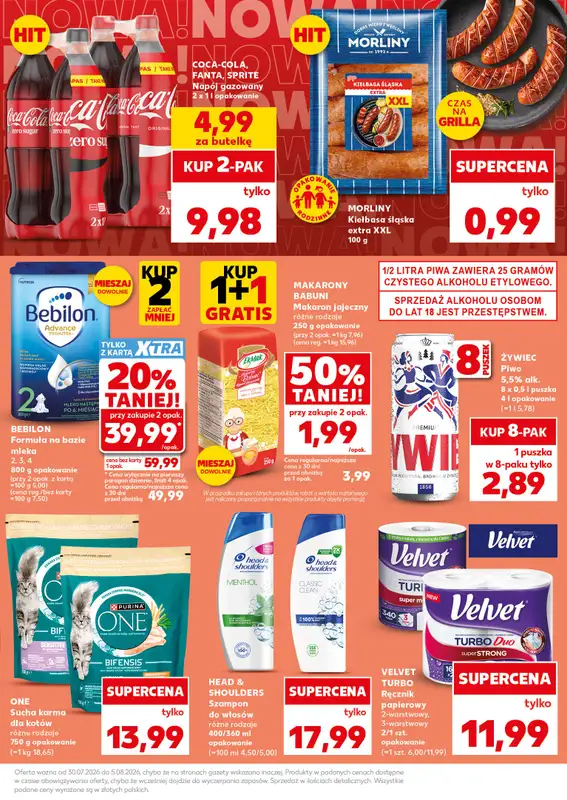 Kaufland - gazetka promocyjna Mocny Start od poniedziałku 03.08 do środy 05.08 - strona 11