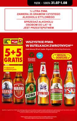 Biedronka - gazetka promocyjna Najlepsze oferty na PIWO! od czwartku 30.07 do soboty 01.08 - strona 3