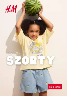 H&M - gazetka promocyjna Dziecięce szorty od 47,99 PLN. od czwartku 30.07 