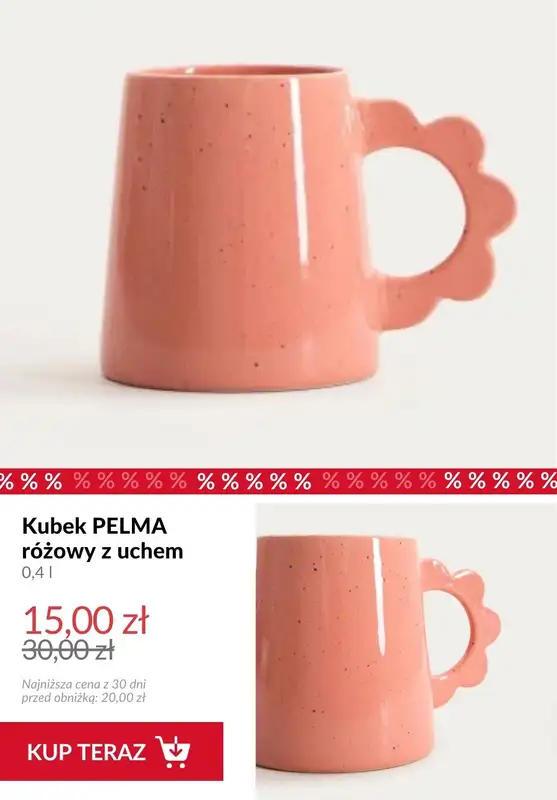 Homla - gazetka promocyjna Kubki do kawy i herbaty od czwartku 30.07  - strona 9
