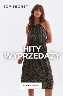 Top Secret - gazetka promocyjna Hity wyprzedaży od czwartku 30.07 do niedzieli 09.08