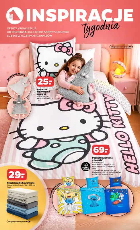 Netto - gazetka promocyjna Inspiracje tygodnia Pokój Dziecka  do soboty 08.08 - strona 2