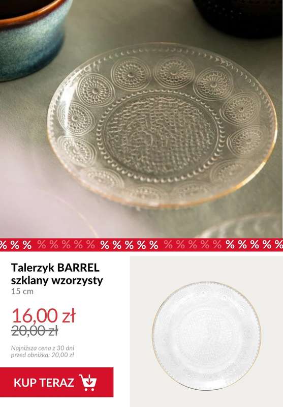 Homla - gazetka promocyjna Naczynia do serwowania od piątku 31.07  - strona 8