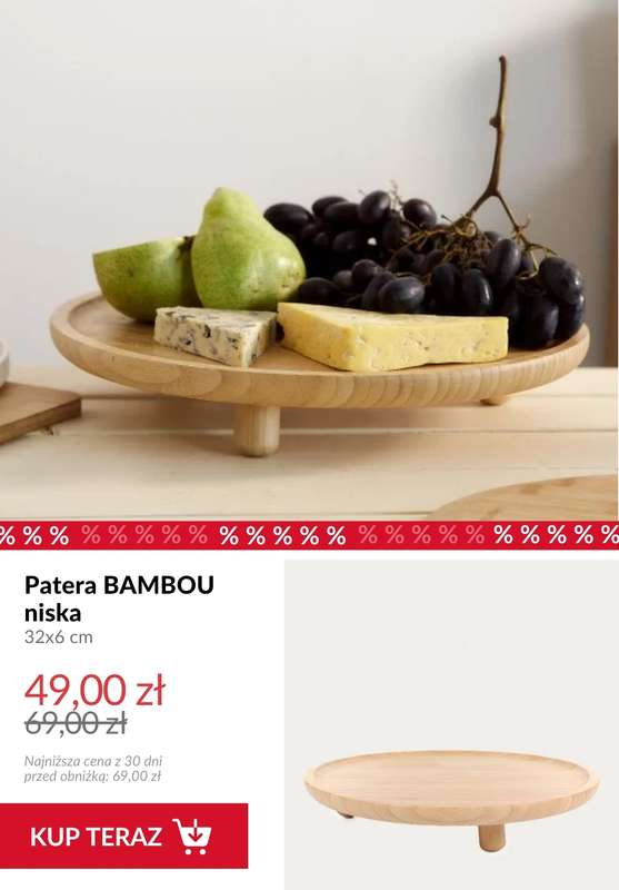 Homla - gazetka promocyjna Naczynia do serwowania od piątku 31.07  - strona 9