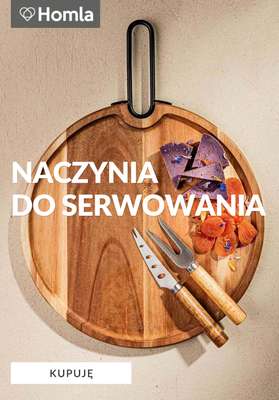 Homla - gazetka promocyjna Naczynia do serwowania od piątku 31.07 