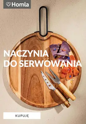 Homla - gazetka promocyjna Naczynia do serwowania od piątku 31.07 