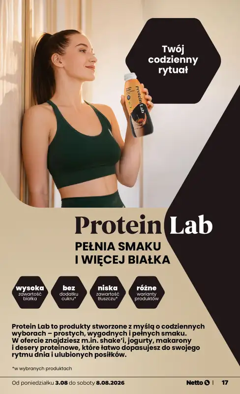 Netto - gazetka promocyjna Gazetka Spożywcza od poniedziałku 03.08 do soboty 08.08 - strona 17