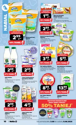 Netto - gazetka promocyjna Gazetka Spożywcza od poniedziałku 03.08 do soboty 08.08 - strona 10