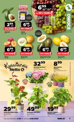 Netto - gazetka promocyjna Gazetka Spożywcza od poniedziałku 03.08 do soboty 08.08 - strona 7