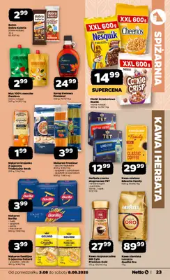 Netto - gazetka promocyjna Gazetka Spożywcza od poniedziałku 03.08 do soboty 08.08 - strona 23