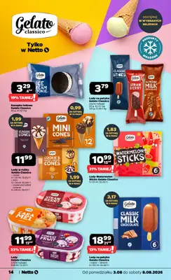 Netto - gazetka promocyjna Gazetka Spożywcza od poniedziałku 03.08 do soboty 08.08 - strona 14