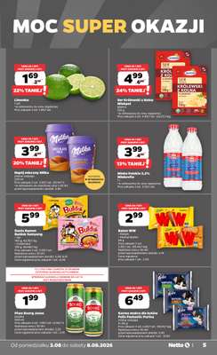 Netto - gazetka promocyjna Gazetka Spożywcza od poniedziałku 03.08 do soboty 08.08 - strona 5
