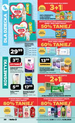 Netto - gazetka promocyjna Gazetka Spożywcza od poniedziałku 03.08 do soboty 08.08 - strona 30