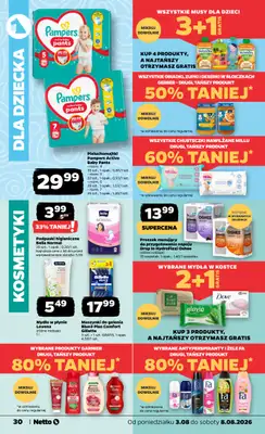 Netto - gazetka promocyjna Gazetka Spożywcza od poniedziałku 03.08 do soboty 08.08 - strona 30