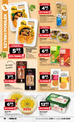Netto - gazetka promocyjna Gazetka Spożywcza od poniedziałku 03.08 do soboty 08.08 - strona 18