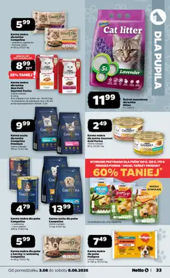 Netto - gazetka promocyjna Gazetka Spożywcza od poniedziałku 03.08 do soboty 08.08 - strona 33