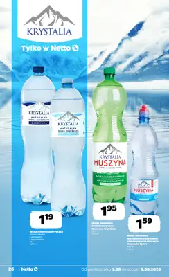 Netto - gazetka promocyjna Gazetka Spożywcza od poniedziałku 03.08 do soboty 08.08 - strona 26