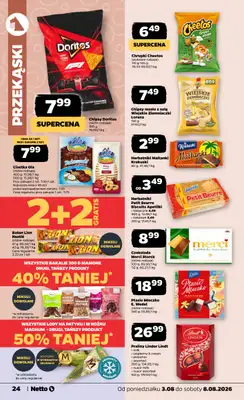 Netto - gazetka promocyjna Gazetka Spożywcza od poniedziałku 03.08 do soboty 08.08 - strona 24