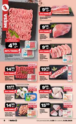 Netto - gazetka promocyjna Gazetka Spożywcza od poniedziałku 03.08 do soboty 08.08 - strona 8