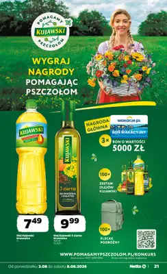 Netto - gazetka promocyjna Gazetka Spożywcza od poniedziałku 03.08 do soboty 08.08 - strona 21