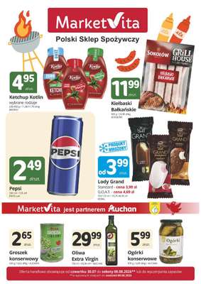 Marketvita - gazetka promocyjna Gazetka od czwartku 30.07 do soboty 08.08