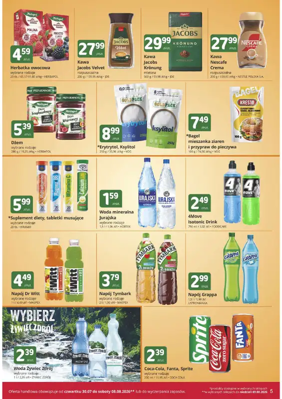 Marketvita - gazetka promocyjna Gazetka od czwartku 30.07 do soboty 08.08 - strona 5