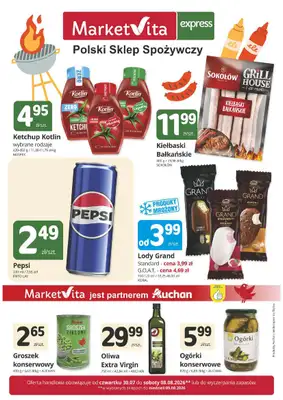 Marketvita - gazetka promocyjna Gazetka Express od czwartku 30.07 do soboty 08.08