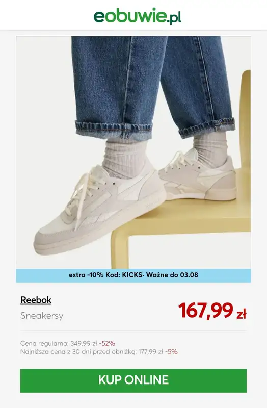 eobuwie.pl - gazetka promocyjna Do -20% przy zakupie min. 2 produktów od czwartku 30.07 do poniedziałku 03.08 - strona 8