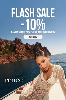 Renee - gazetka promocyjna -10% przy zakupie min. 3 produktów od czwartku 30.07 do piątku 31.07