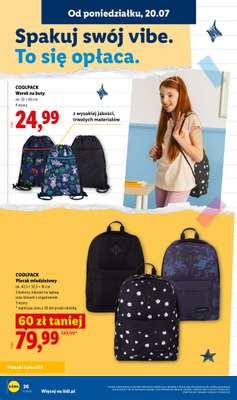 Lidl - gazetka promocyjna Kompletna wyprawka w megacenach od wtorku 14.07 do poniedziałku 31.08 - strona 26
