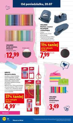 Lidl - gazetka promocyjna Kompletna wyprawka w megacenach od wtorku 14.07 do poniedziałku 31.08 - strona 44