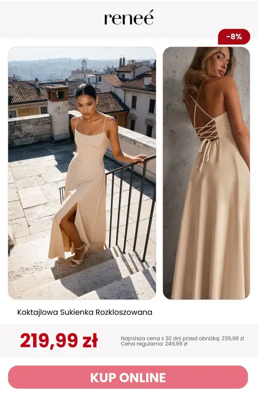 Renee - gazetka promocyjna Sukienki na różne okazje od czwartku 30.07 do niedzieli 09.08 - strona 6